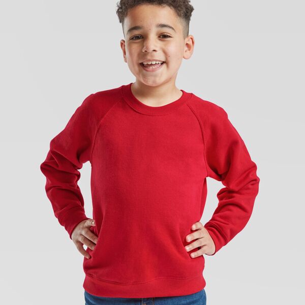 Kids classic raglan sweatshirt Thumbnail